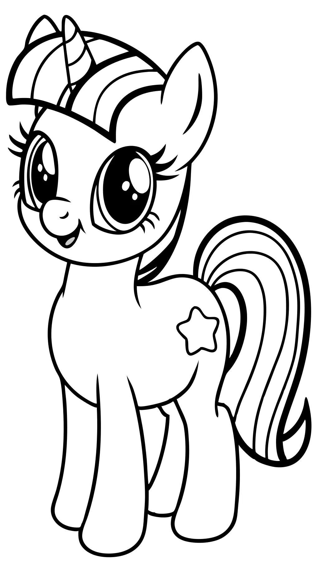 coloring pages printable my little pony